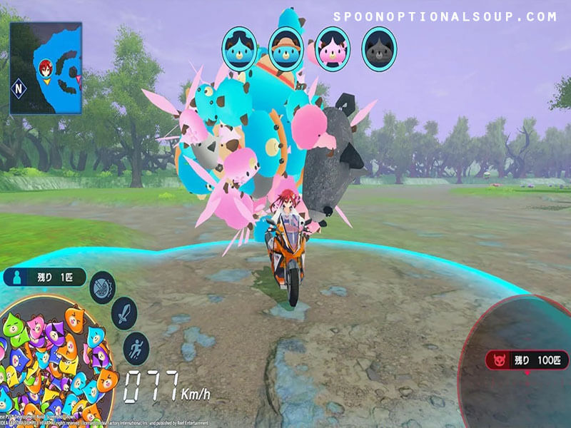 Neptunia Riders VS Dogoos